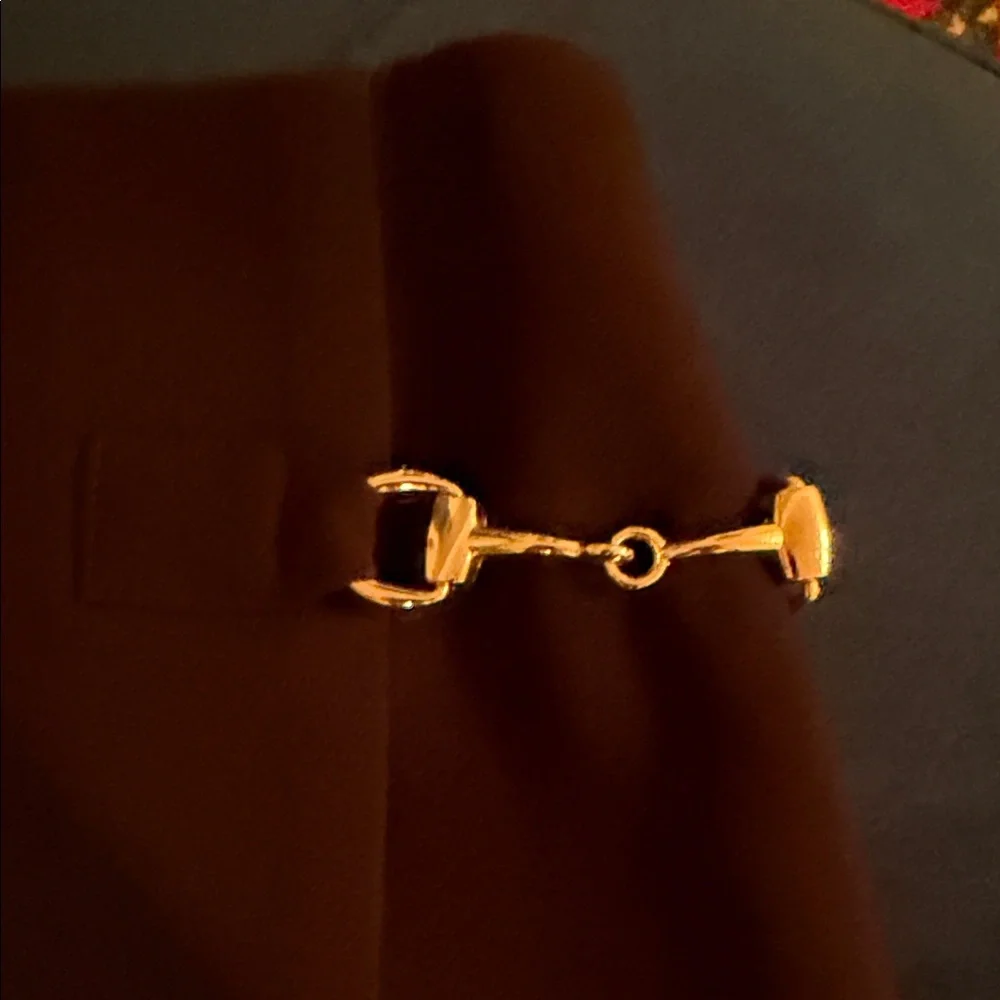 Ever New Black Mini Skirt with Gold Accent - Picture 3 of 10